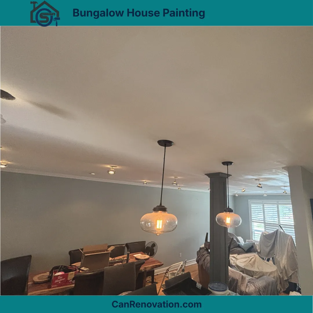 Bungalow Ground Floor Painting – Etobicoke